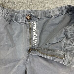 Chubbies‎ Boomshakalaka Men's Chino Shorts Sz Large Gray Regular Fit 6.5"Stretch